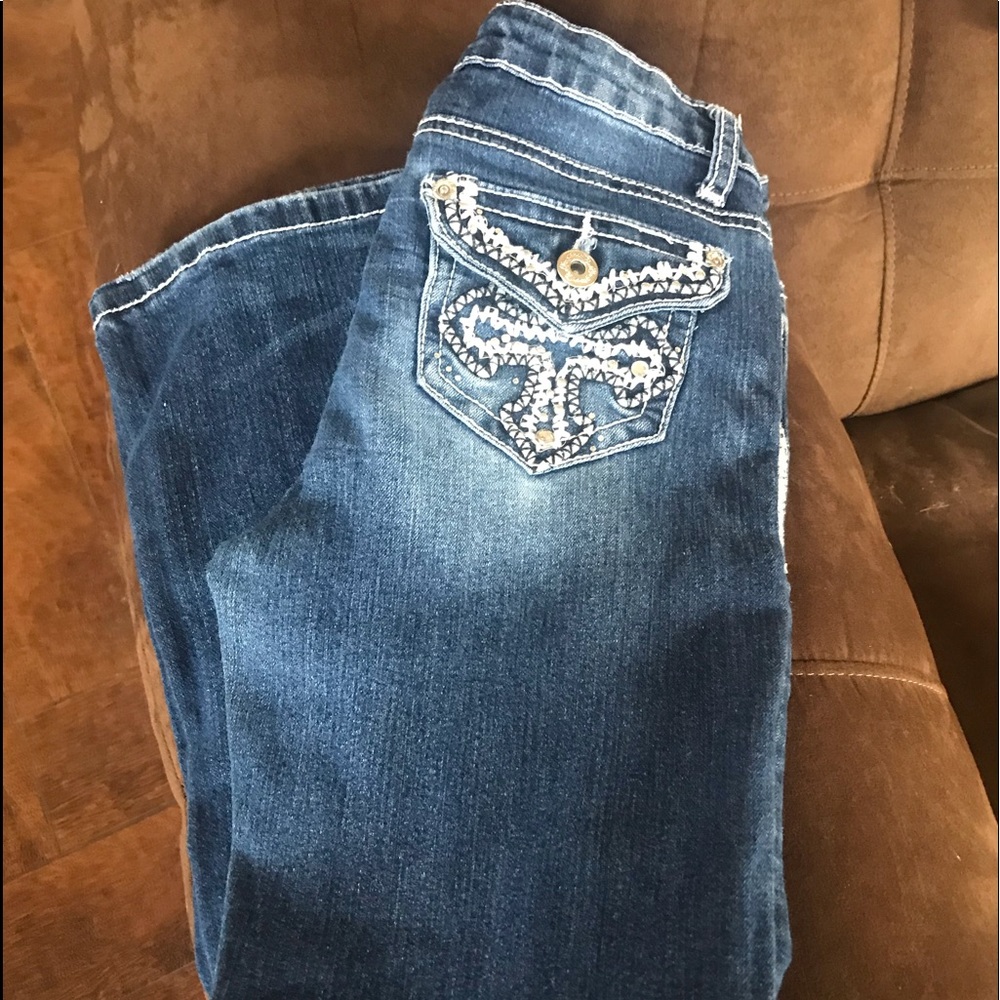 Girls boot cut jeans